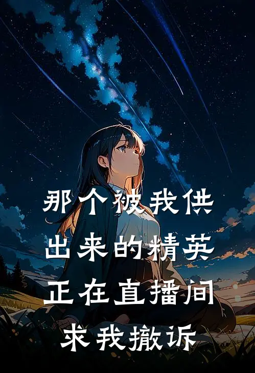 那个被我供出来的精英，正在直播间求我撤诉