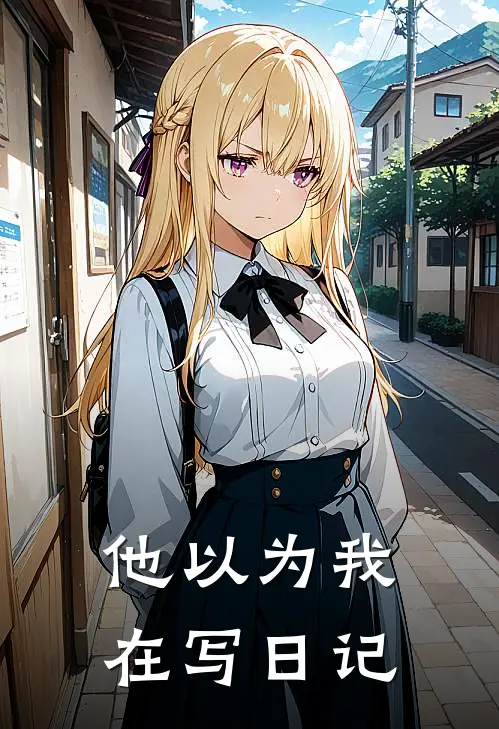 他以为我在写日记