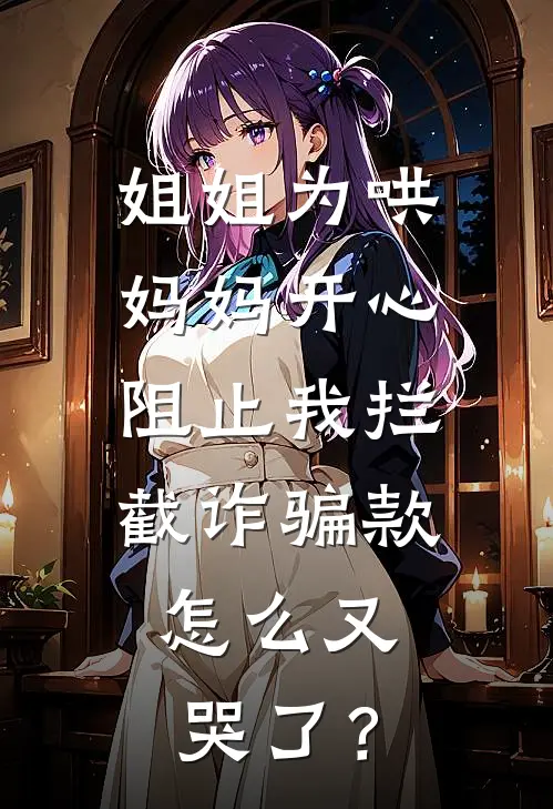 姐姐为哄妈妈开心阻止我拦截诈骗款，怎么又哭了？