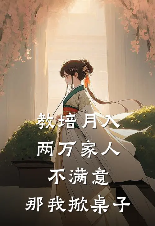 教培月入两万家人不满意，那我掀桌子
