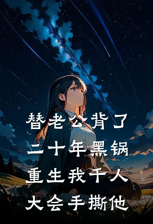 替老公背了二十年黑锅，重生我千人大会手撕他