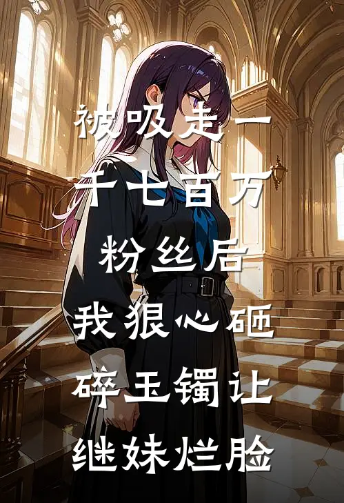 被吸走一千七百万粉丝后，我狠心砸碎玉镯让继妹烂脸