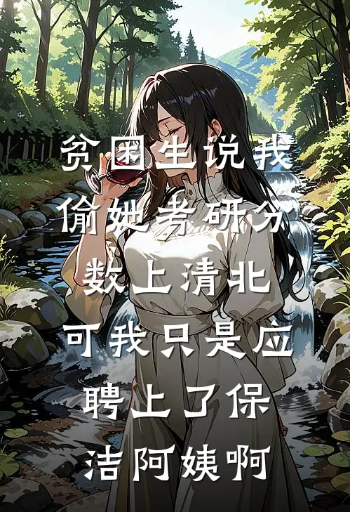 贫困生说我偷她考研分数上清北，可我只是应聘上了保洁阿姨啊