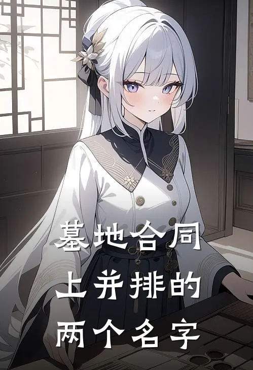 墓地合同上并排的两个名字
