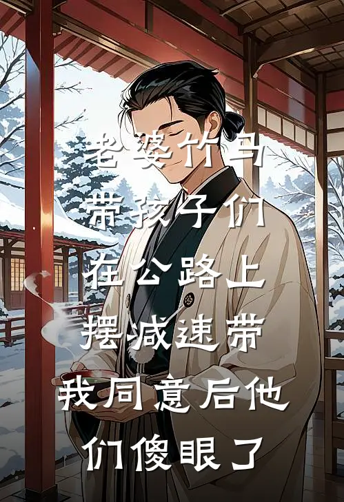 老婆竹马带孩子们在公路上摆减速带，我同意后他们傻眼了